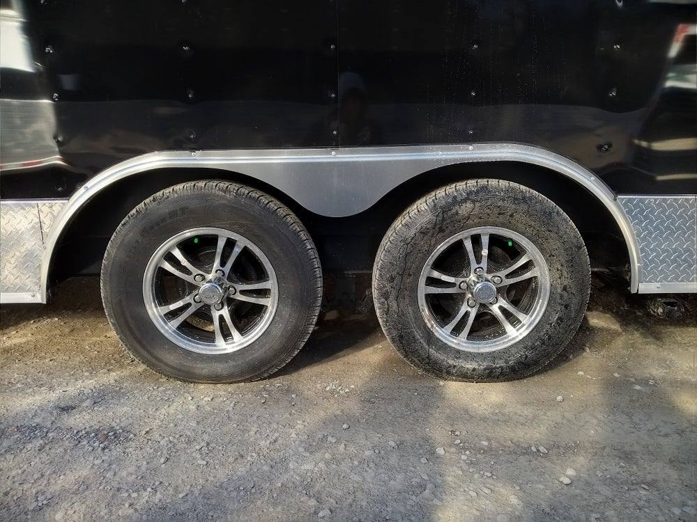 227-8.5-x-18-black-flat-nose-concession-trailer-with-appliances-4.jpg 8.5' x 18' Black Flat Nose Concession Trailer with Appliances
