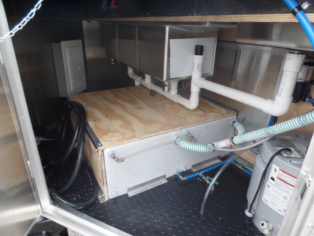 228-8.5-x-18-black-food-catering-concession-trailer-16.jpg 8.5' x 18' Black Food Catering Concession Trailer
