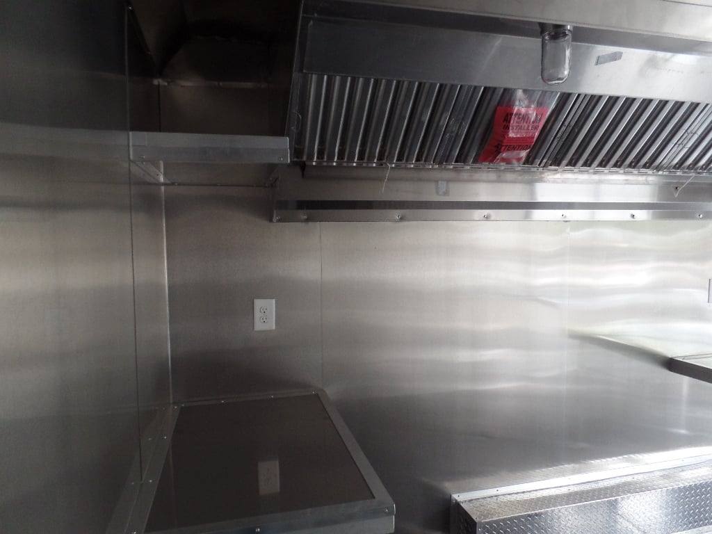 228-8.5-x-18-black-food-catering-concession-trailer-17.jpg 8.5' x 18' Black Food Catering Concession Trailer