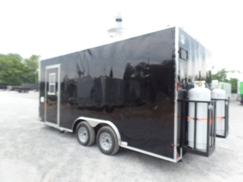 229-8.5-x-18-black-food-catering-concession-trailer-with-appliances-16.webp 8.5' x 18' Black Food Catering Concession Trailer With Appliances