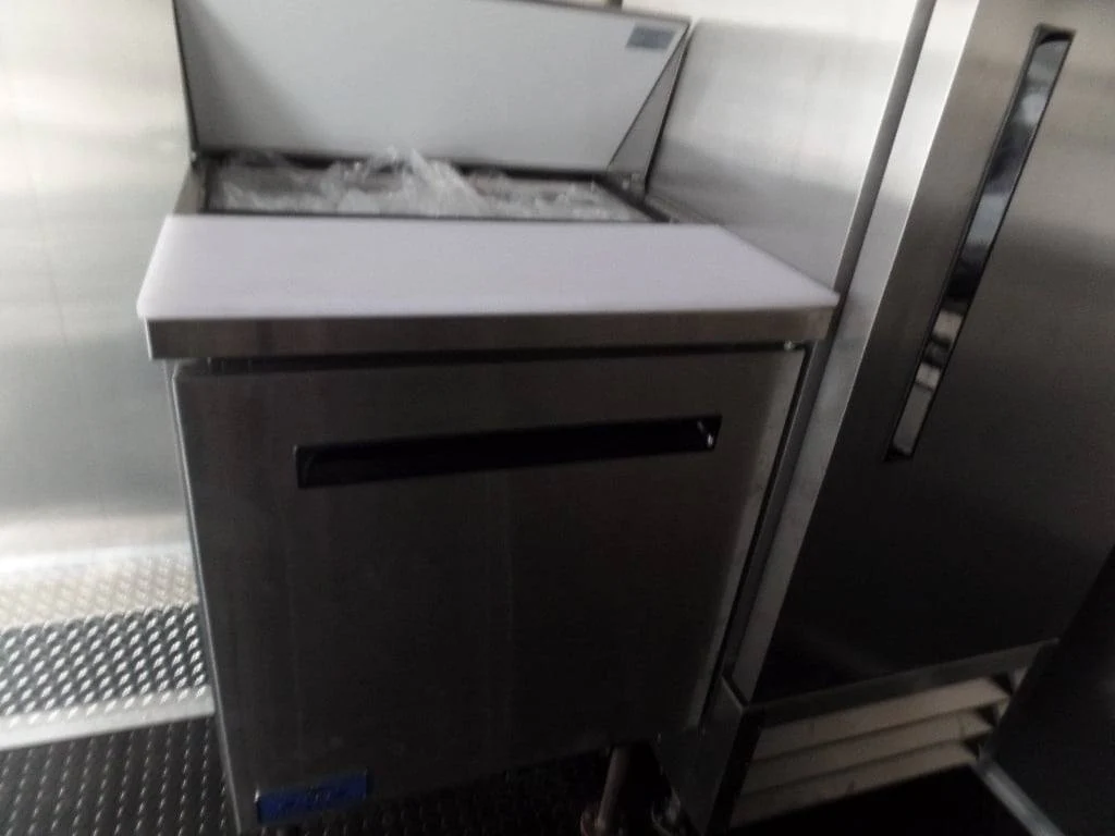 229-8.5-x-18-black-food-catering-concession-trailer-with-appliances-5.webp 8.5' x 18' Black Food Catering Concession Trailer With Appliances