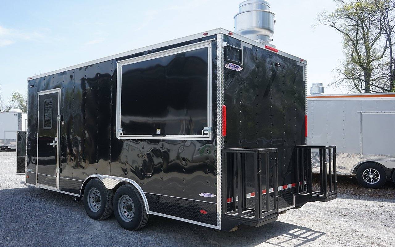 230-8.5-x-18-black-porch-style-concession-trailer-4.jpg 8.5' x 18' Black Porch Style Concession Trailer