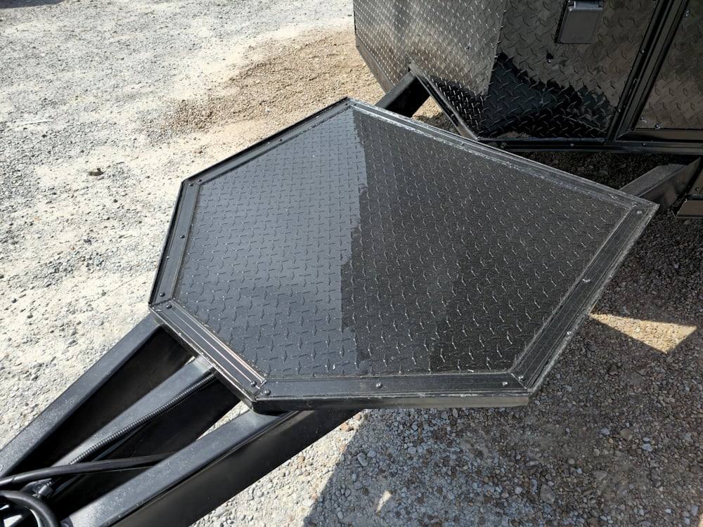 231-8.5-x-18-black-w-blackout-enclosed-marketing-trailer-15.jpg 8.5' X 18' Black W Blackout Enclosed Marketing Trailer