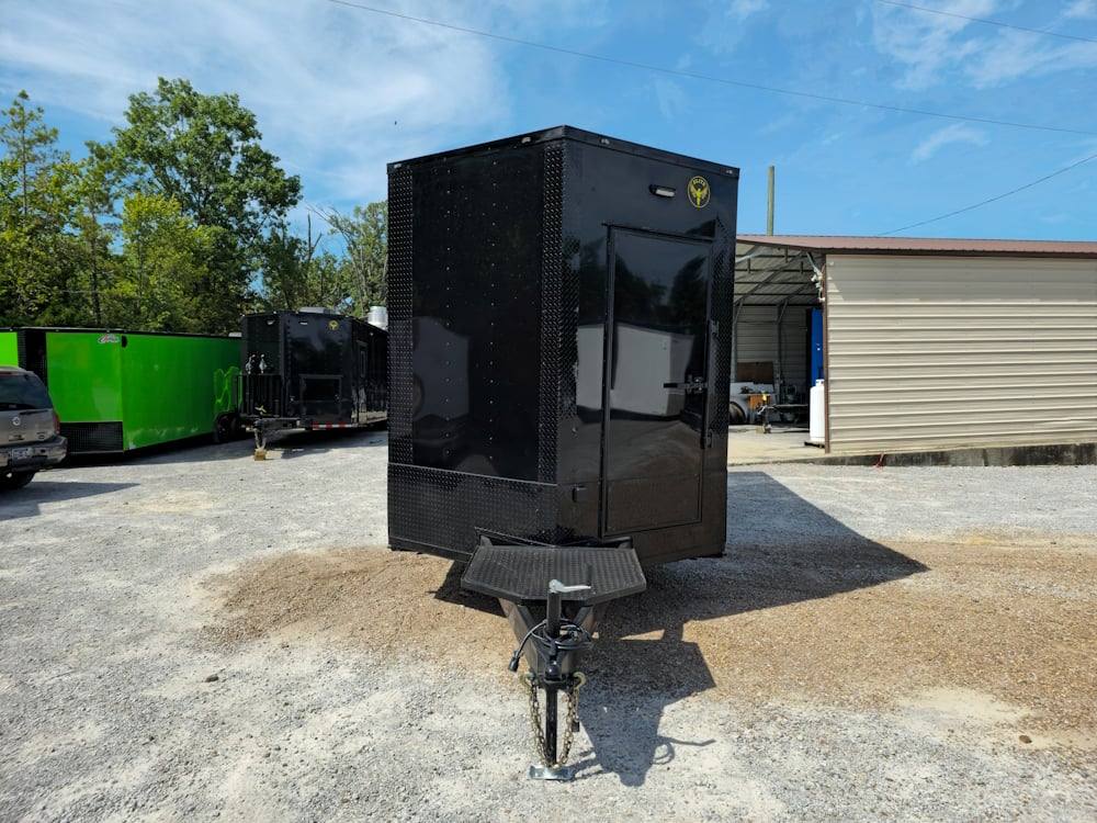 231-8.5-x-18-black-w-blackout-enclosed-marketing-trailer-2.jpg 8.5' X 18' Black W Blackout Enclosed Marketing Trailer