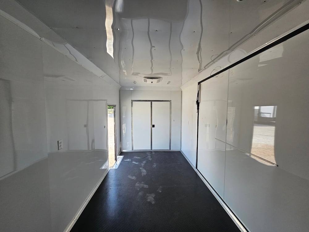 231-8.5-x-18-black-w-blackout-enclosed-marketing-trailer-21.jpg 8.5' X 18' Black W Blackout Enclosed Marketing Trailer