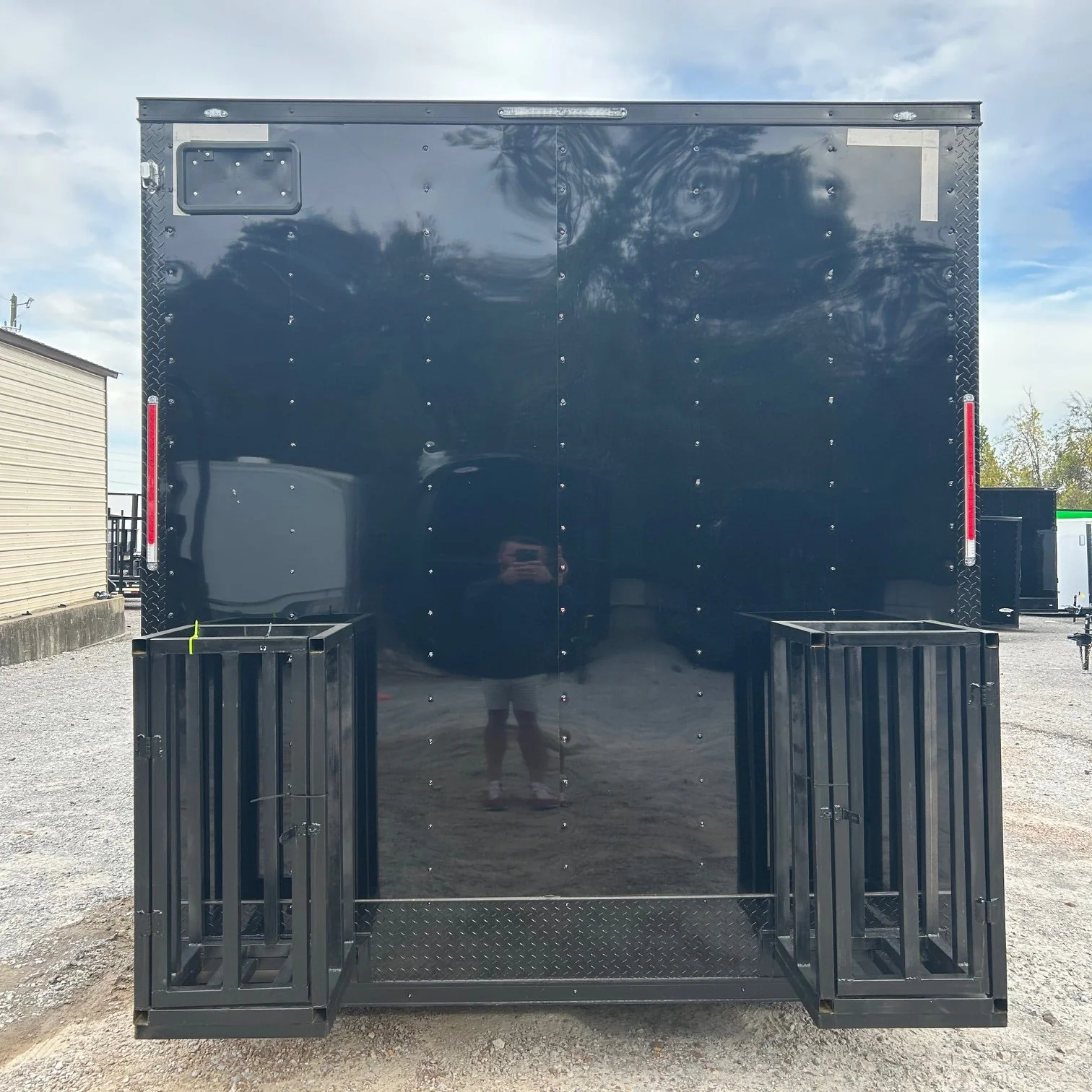232-8.5-x-18-black-with-blackout-custom-concession-trailer-food-event-catering-7.webp 8.5' X 18' Black With Blackout Custom Concession Trailer Food Event Catering