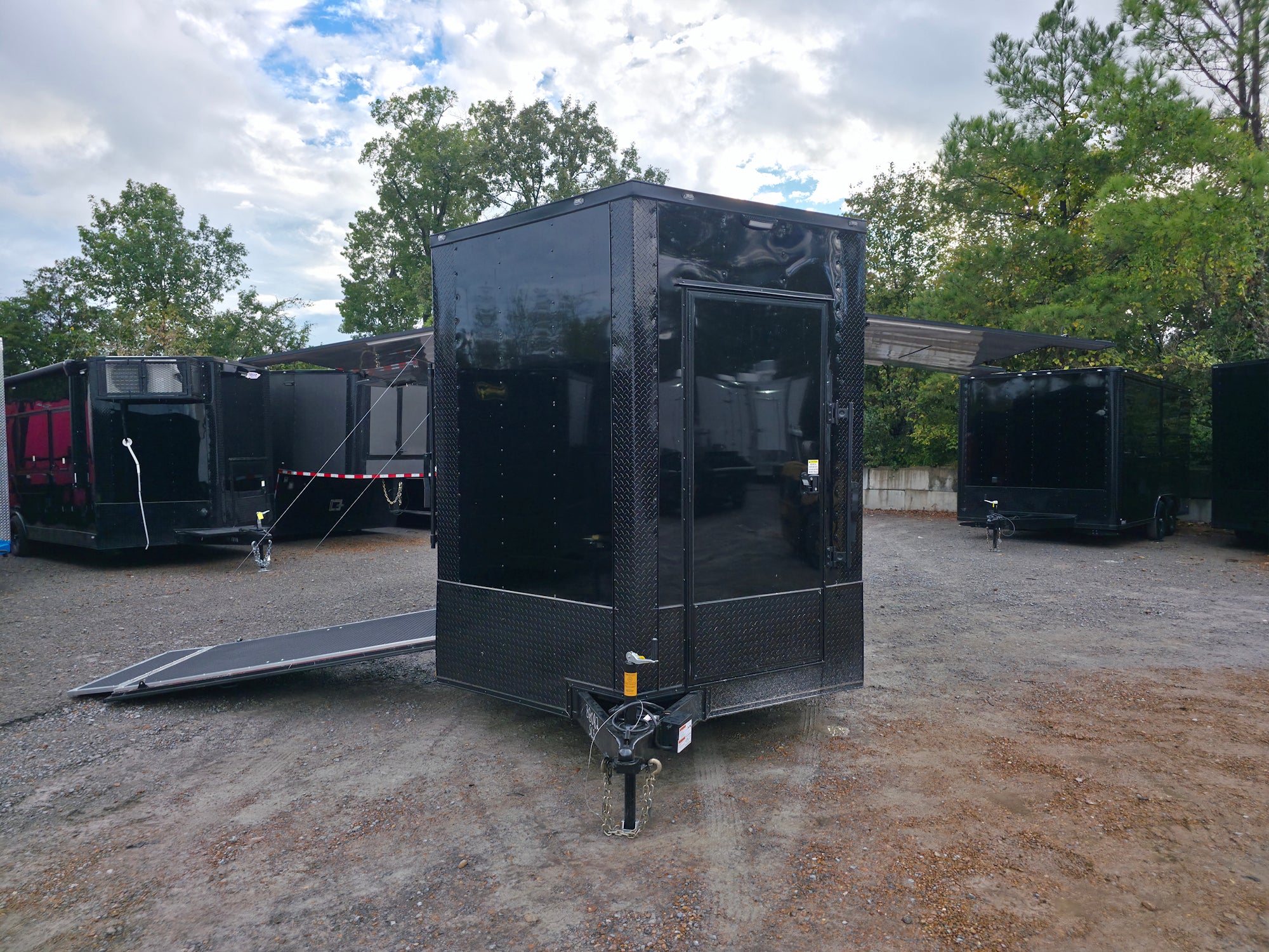 234-8.5-x-18-black-with-blackout-petting-zoo-enclosed-trailer-11.jpg 8.5' X 18' Black With Blackout Petting Zoo Enclosed Trailer