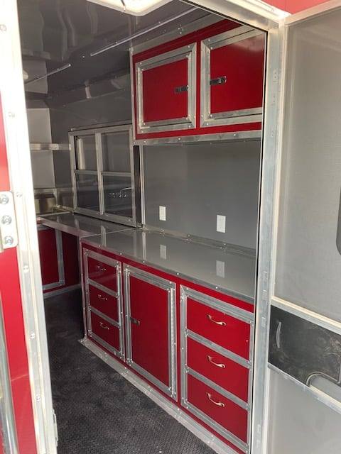 8.5' x 18' Brandy Wine BBQ Porch Concession Food Trailer