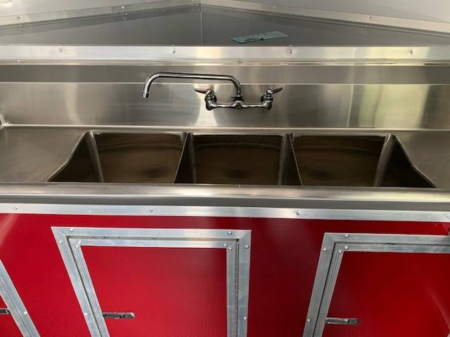 8.5' x 18' Brandy Wine BBQ Porch Concession Food Trailer