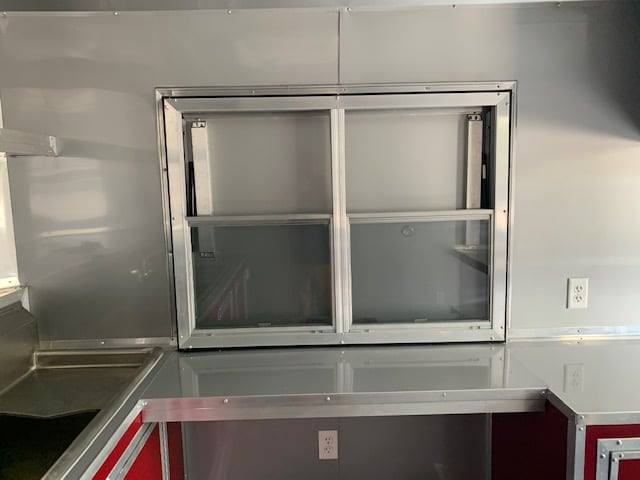 8.5' x 18' Brandy Wine BBQ Porch Concession Food Trailer
