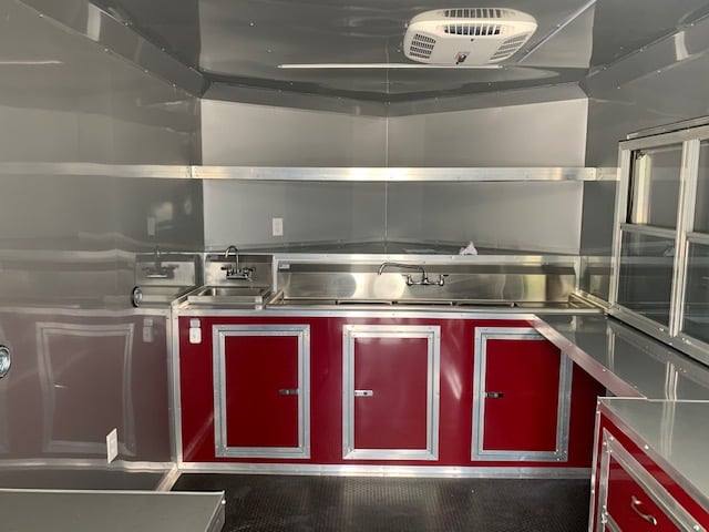 8.5' x 18' Brandy Wine BBQ Porch Concession Food Trailer