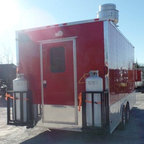 237-8.5-x-18-concession-food-red-event-catering-trailer-18.jpg 8.5' x 18' Concession Food Red Event Catering Trailer
