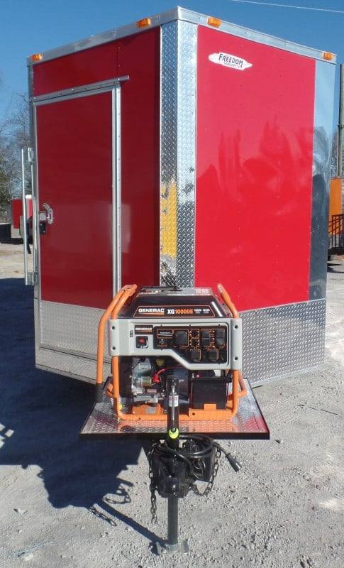 237-8.5-x-18-concession-food-red-event-catering-trailer-21.jpg 8.5' x 18' Concession Food Red Event Catering Trailer