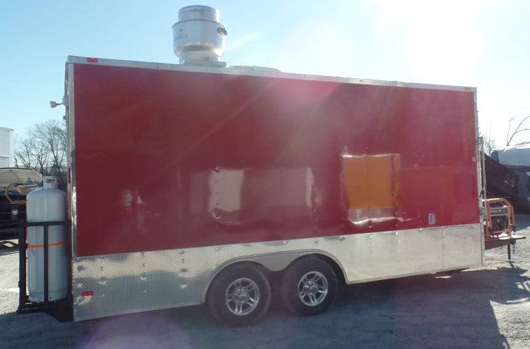 237-8.5-x-18-concession-food-red-event-catering-trailer-32.jpg 8.5' x 18' Concession Food Red Event Catering Trailer