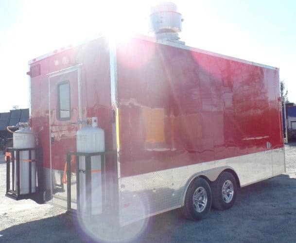237-8.5-x-18-concession-food-red-event-catering-trailer-47.jpg 8.5' x 18' Concession Food Red Event Catering Trailer