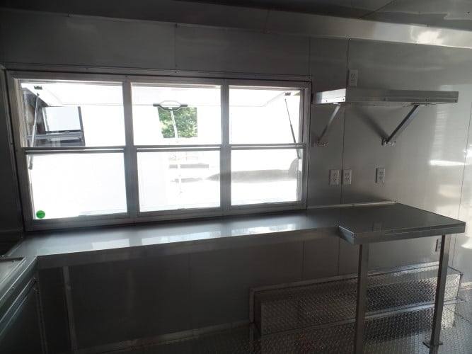 238-8.5-x-18-concession-food-trailer-black-event-catering-16.jpg 8.5' x 18' Concession Food Trailer Black Event Catering