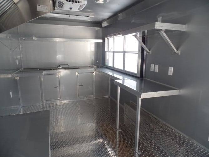 238-8.5-x-18-concession-food-trailer-black-event-catering-28.jpg 8.5' x 18' Concession Food Trailer Black Event Catering