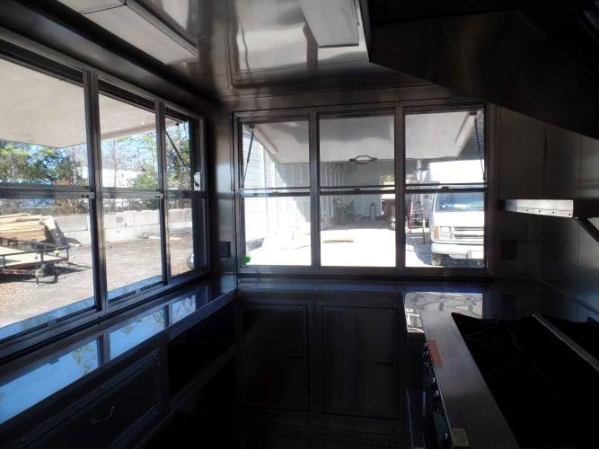 239-8.5-x-18-concession-food-trailer-black-event-catering-12.jpg 8.5' x 18' Concession Food Trailer Black Event Catering