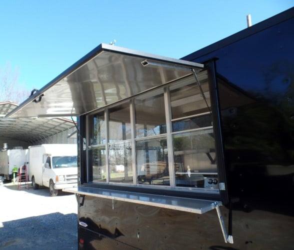 239-8.5-x-18-concession-food-trailer-black-event-catering-30.jpg 8.5' x 18' Concession Food Trailer Black Event Catering