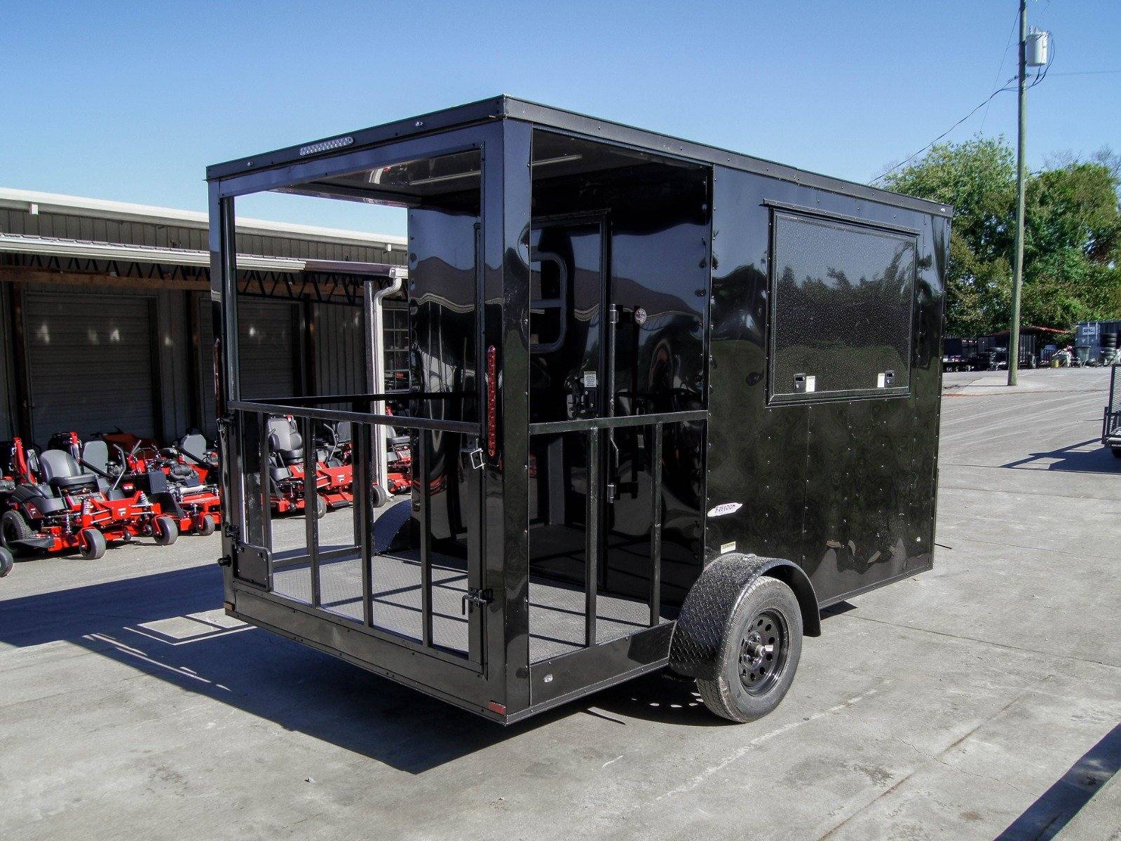 24-7x12-black-concession-porch-trailer-food-serving-merchandising-6.jpg 7x12 Black Concession Porch Trailer Food Serving Merchandising