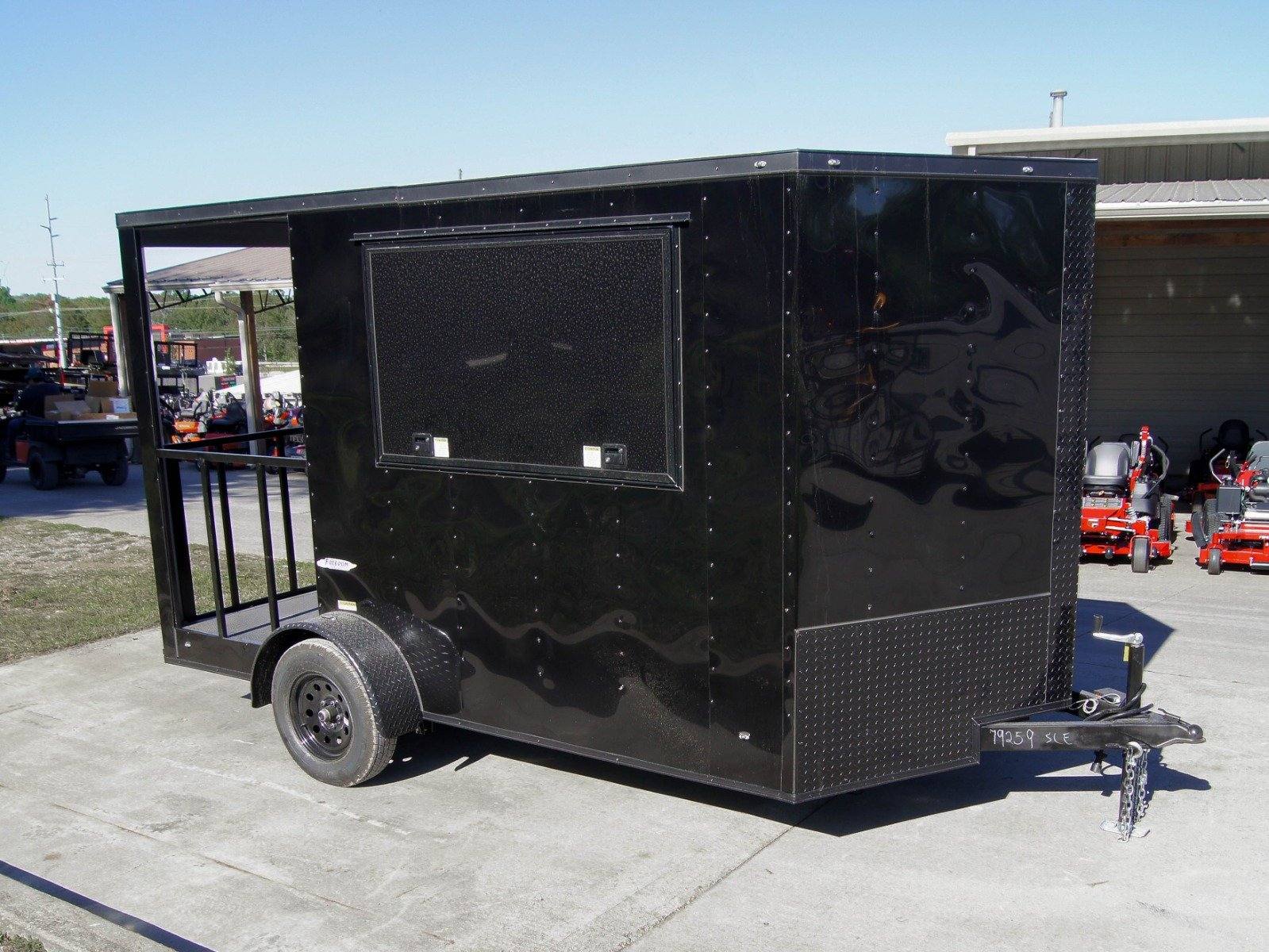 24-7x12-black-concession-porch-trailer-food-serving-merchandising-8.jpg 7x12 Black Concession Porch Trailer Food Serving Merchandising