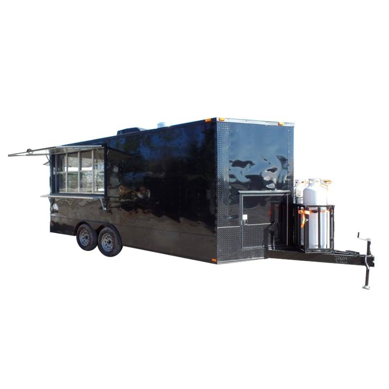 240-8.5-x-18-concession-food-trailer-black-with-appliances-1.jpg 8.5' x 18' Concession Food Trailer Black With Appliances