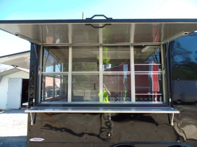 240-8.5-x-18-concession-food-trailer-black-with-appliances-17.jpg 8.5' x 18' Concession Food Trailer Black With Appliances