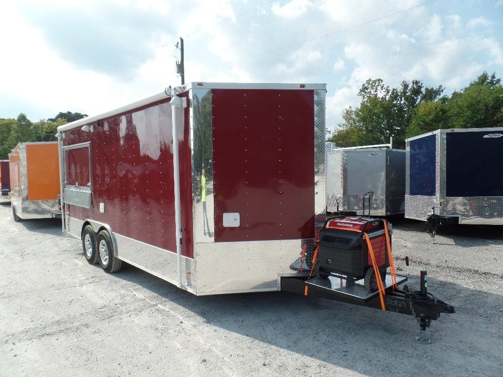 242-8.5-x-18-concession-food-trailer-brandy-wine-with-appliances-11.jpg 8.5' x 18' Concession Food Trailer Brandy Wine With Appliances