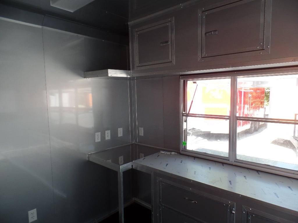 244-8.5-x-18-concession-food-trailer-indigo-blue-event-catering-23.jpg 8.5' x 18' Concession Food Trailer Indigo Blue Event Catering
