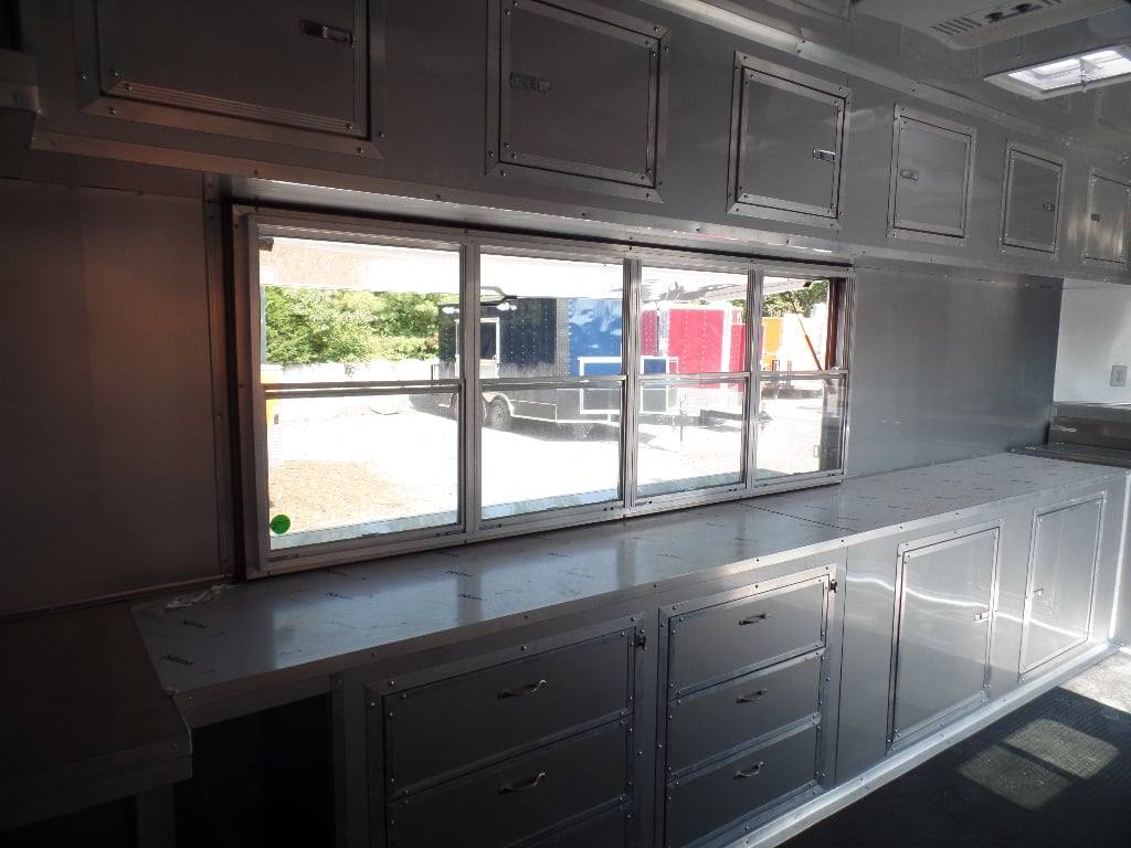 244-8.5-x-18-concession-food-trailer-indigo-blue-event-catering-25.jpg 8.5' x 18' Concession Food Trailer Indigo Blue Event Catering