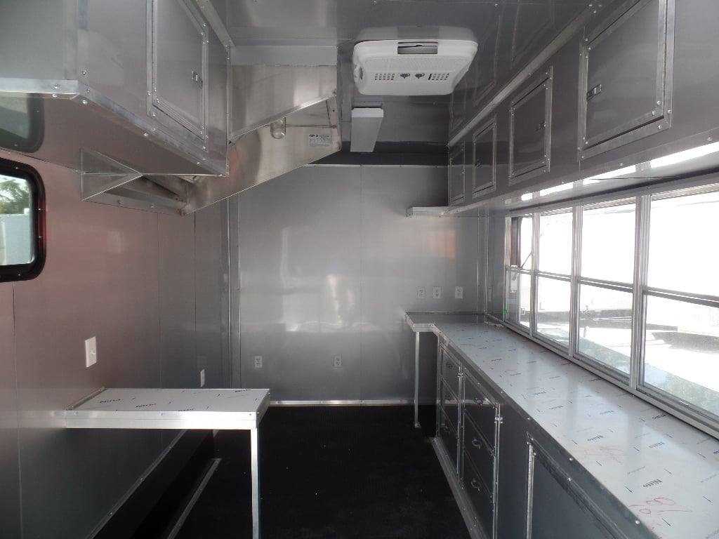 244-8.5-x-18-concession-food-trailer-indigo-blue-event-catering-6.jpg 8.5' x 18' Concession Food Trailer Indigo Blue Event Catering
