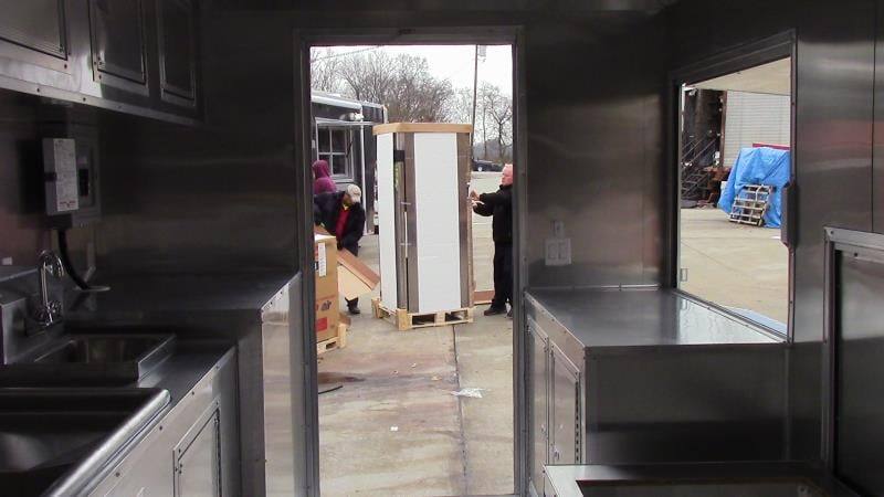 247-8.5-x-18-concession-food-trailer-orange-ice-cream-yogurt-14.jpg 8.5' x 18' Concession Food Trailer Orange Ice Cream Yogurt