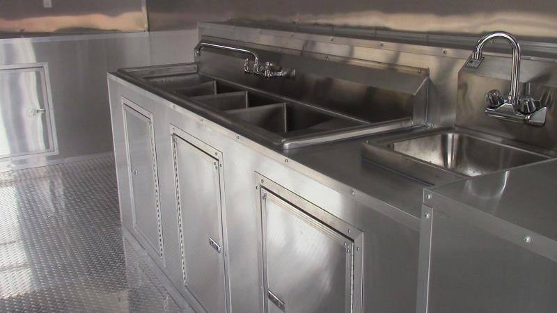 247-8.5-x-18-concession-food-trailer-orange-ice-cream-yogurt-8.jpg 8.5' x 18' Concession Food Trailer Orange Ice Cream Yogurt