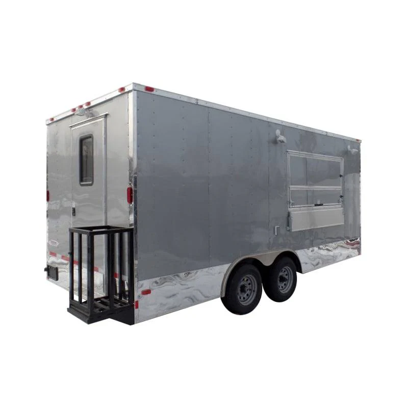 248-8.5-x-18-concession-food-trailer-silver-event-catering-1.webp 8.5' x 18' Concession Food Trailer Silver Event Catering