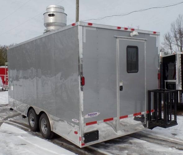 248-8.5-x-18-concession-food-trailer-silver-event-catering-23.jpg 8.5' x 18' Concession Food Trailer Silver Event Catering