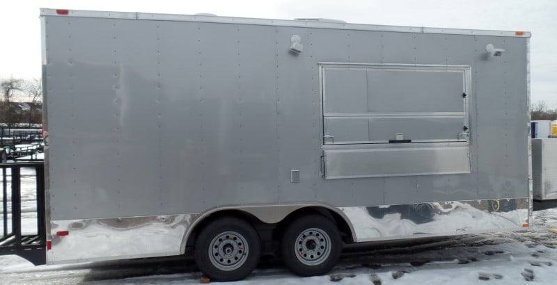 248-8.5-x-18-concession-food-trailer-silver-event-catering-26.jpg 8.5' x 18' Concession Food Trailer Silver Event Catering