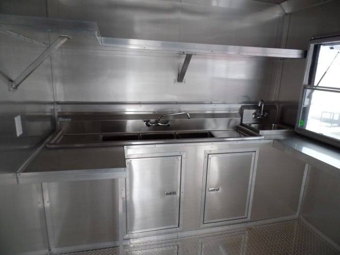 248-8.5-x-18-concession-food-trailer-silver-event-catering-36.jpg 8.5' x 18' Concession Food Trailer Silver Event Catering