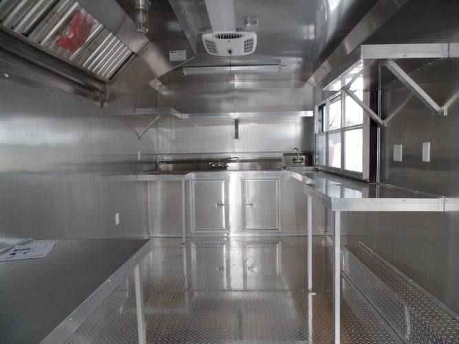 248-8.5-x-18-concession-food-trailer-silver-event-catering-4.jpg 8.5' x 18' Concession Food Trailer Silver Event Catering