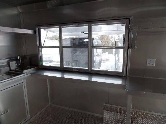248-8.5-x-18-concession-food-trailer-silver-event-catering-44.jpg 8.5' x 18' Concession Food Trailer Silver Event Catering