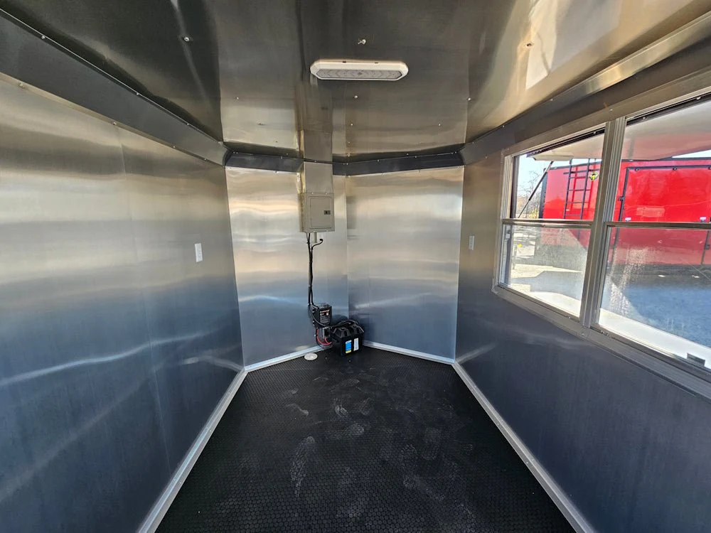 7x12 Charcoal Concession Porch Trailer Food Serving Merchandising