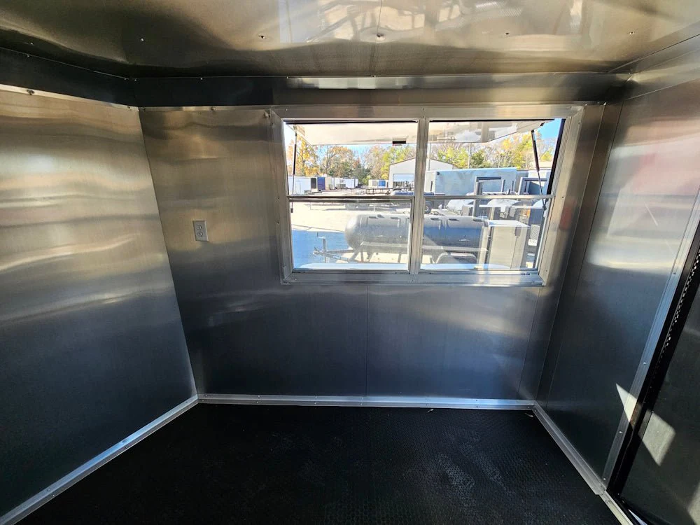 7x12 Charcoal Concession Porch Trailer Food Serving Merchandising