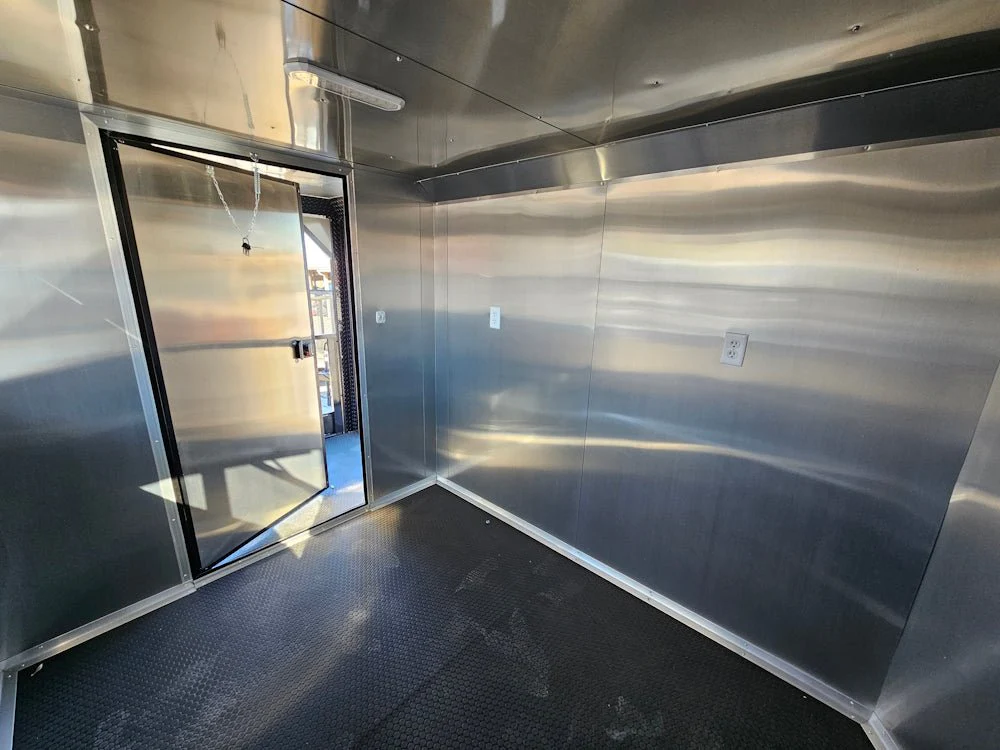 7x12 Charcoal Concession Porch Trailer Food Serving Merchandising