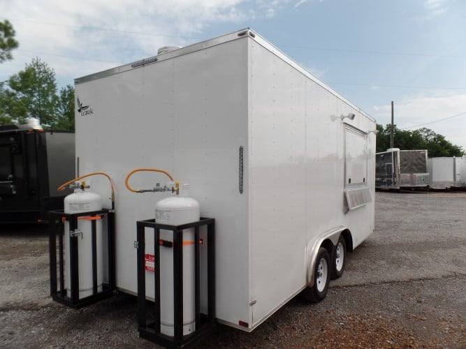 250-8.5-x-18-concession-food-trailer-white-event-catering-2.jpg 8.5' x 18' Concession Food Trailer White Event Catering