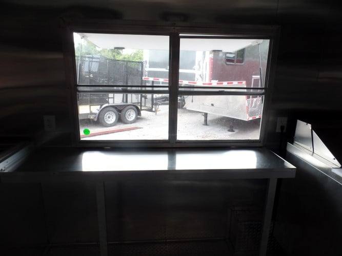 250-8.5-x-18-concession-food-trailer-white-event-catering-6.jpg 8.5' x 18' Concession Food Trailer White Event Catering