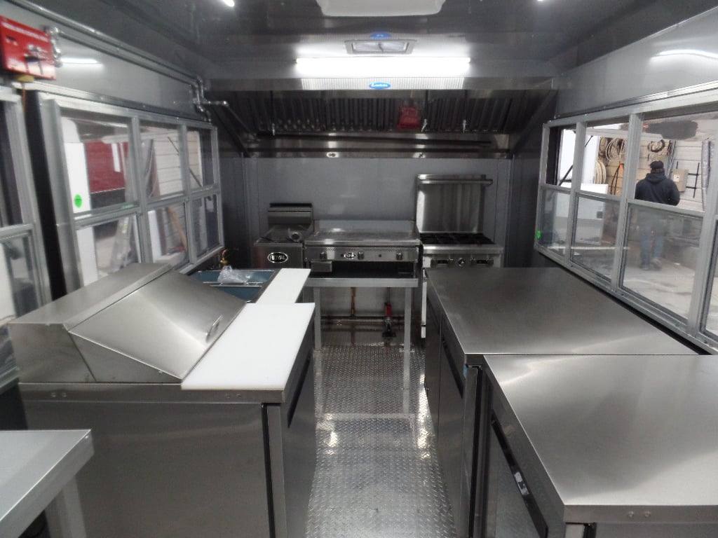255-8.5-x-18-concession-food-trailer-yellow-with-appliances-13.jpg 8.5' x 18' Concession Food Trailer Yellow With Appliances