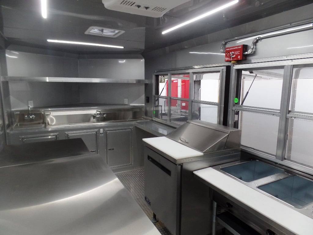 255-8.5-x-18-concession-food-trailer-yellow-with-appliances-17.jpg 8.5' x 18' Concession Food Trailer Yellow With Appliances