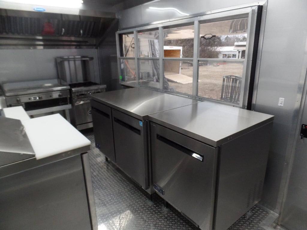 255-8.5-x-18-concession-food-trailer-yellow-with-appliances-8.jpg 8.5' x 18' Concession Food Trailer Yellow With Appliances