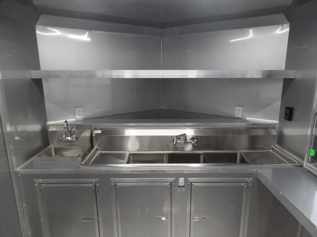 255-8.5-x-18-concession-food-trailer-yellow-with-appliances-9.webp 8.5' x 18' Concession Food Trailer Yellow With Appliances