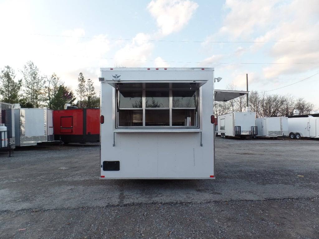 256-8.5-x-18-concession-food-white-catering-event-trailer-17.jpg 8.5' x 18' Concession Food White Catering Event Trailer