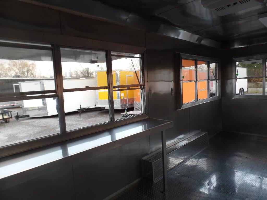256-8.5-x-18-concession-food-white-catering-event-trailer-9.jpg 8.5' x 18' Concession Food White Catering Event Trailer